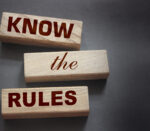 Know,The,Rules,Word,On,Wooden,Blocks,Isolated,On,Dark